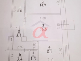 Продается 2-комнатная квартира Советский пр-кт, 58.1  м², 5500000 рублей