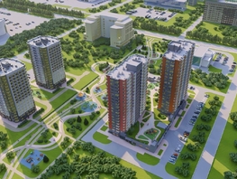 Продается 1-комнатная квартира ЖК Панорама, (Октябрьский, 32а к.2), 49.7  м², 7432635 рублей