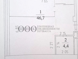 Продается 2-комнатная квартира Щегловский - Свободы (Надежда-БИС) тер, 51.1  м², 6500000 рублей