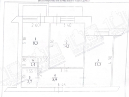 Продается 2-комнатная квартира Веры Волошиной тер, 48.9  м², 4200000 рублей