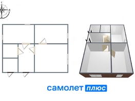 Продается Дом Мраморная ул, 48.7  м², участок 5 сот., 4429000 рублей