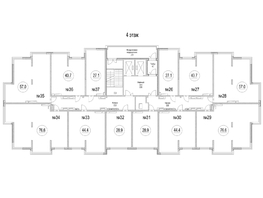 Продается 3-комнатная квартира ЖК Сити-парк, дом 8, 76.6  м², 8717080 рублей