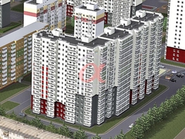 Продается 2-комнатная квартира Космическая ул, 57 м², 6876500 рублей