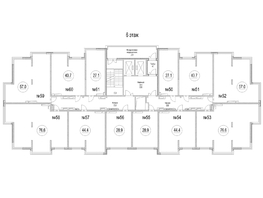 Продается 1-комнатная квартира ЖК Сити-парк, дом 9, 40.7  м², 4965400 рублей