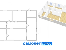 Продается Дом Тамбовский 1-й пер, 99.5 м², участок 6.49 сот., 5998998 рублей