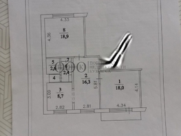 Продается 3-комнатная квартира Свободы ул, 68.5 м², 7070000 рублей