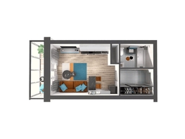Продается 1-комнатная квартира ЖК Верхний бульвар-2, дом 53 корп 1, 30.3 м², 4847300 рублей