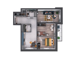 Продается 3-комнатная квартира ЖК Верхний бульвар-2, дом 53 корп 1, 78.2 м², 10588700 рублей