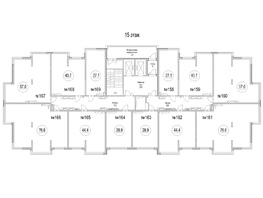 Продается 3-комнатная квартира ЖК Сити-парк, дом 9, 76.6 м², 9383500 рублей
