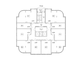 Продается 3-комнатная квартира ЖК Панорама, (Октябрьский, 32а к.1), 84.7 м², 12726175 рублей
