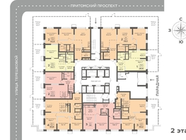 Продается 2-комнатная квартира ЖК Столичный, 60.5 м², 10587500 рублей