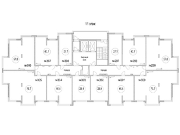 Продается 1-комнатная квартира ЖК Новоильинка, 40.7  м², 6064300 рублей
