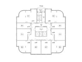 Продается 1-комнатная квартира ЖК Панорама, (Октябрьский, 32а к.2), 49.7 м², 7780535 рублей