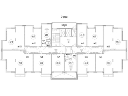 Продается 2-комнатная квартира ЖК Сити-парк, дом 9, 57 м², 7096500 рублей