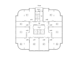 Продается 1-комнатная квартира ЖК Панорама, (Октябрьский, 32а к.1), 49.8  м&sup2;, 8281740 рублей