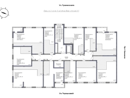 Продается 2-комнатная квартира ЖК Уютный квартал, дом 2, 53.3  м&sup2;, 8421400 рублей