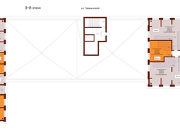 Продается 3-комнатная квартира ЖК Уютный квартал, дом 1, 76.9  м&sup2;, 10535300 рублей