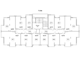 Продается 3-комнатная квартира ЖК Новоильинка, 76.7  м&sup2;, 11121500 рублей