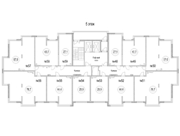 Продается 2-комнатная квартира ЖК Новоильинка, 2 этап, 57  м&sup2;, 8436000 рублей