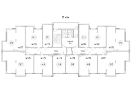 Продается 3-комнатная квартира ЖК Новоильинка, 2 этап, 76.7  м&sup2;, 11505000 рублей