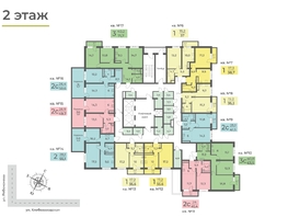 Продается 1-комнатная квартира ЖК Планета, корпус 3, 37  м&sup2;, 6253000 рублей