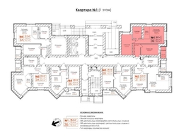 Продается 3-комнатная квартира ЖК Кузнецкий, дом 9, 72.5  м&sup2;, 9389600 рублей