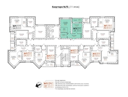 Продается 2-комнатная квартира ЖК Кузнецкий, дом 9, 51.7  м&sup2;, 7649900 рублей