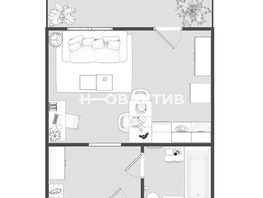 Продается Студия ЖК Дивногорский, 48, 28  м², 3500000 рублей