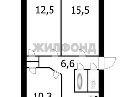 Продается 3-комнатная квартира Энгельса ул, 56.3 м², 3850000 рублей