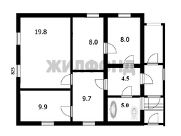Продается Дом Калинина ул, 66.3 м², участок 15.19 сот., 6450000 рублей