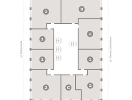 Продается 2-комнатная квартира ЖК Мылзавод, дом 9, 85.04 м², 14600000 рублей