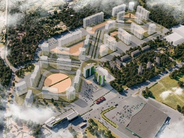Продается 2-комнатная квартира ЖК Эко-квартал на Кедровой, д 3 сек 2, 59.2 м², 7500000 рублей