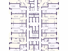 Продается 2-комнатная квартира ЖК Астон. Шесть звёзд, 2, 46.41 м², 6750000 рублей