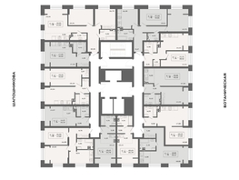 Продается 2-комнатная квартира ЖК Ньютон, корпус 1, 46.12 м², 7650000 рублей
