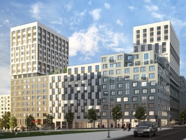 Продается 1-комнатная квартира ЖК Лебедевский квартал, дом 1, 41.3 м², 6480000 рублей