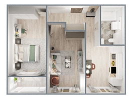 Продается 2-комнатная квартира ЖК Самоцветы, Бирюза дом 1, 63.7 м², 6350000 рублей