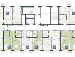 Продается 1-комнатная квартира ЖК Дом в Мичуринском, корпус 2.2, 40.92 м², 4220300 рублей