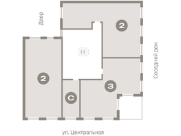 Продается 2-комнатная квартира ЖК Пшеница, дом 2.1, 102.81 м², 13550000 рублей