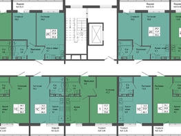 Продается 2-комнатная квартира ЖК Родина, дом 4, 39.1 м², 5482000 рублей