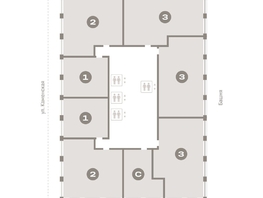 Продается 1-комнатная квартира ЖК Мылзавод, дом 9, 46.53 м², 9890000 рублей