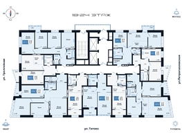 Продается 3-комнатная квартира ЖК Салют, дом 2, 84.61 м², 10800000 рублей