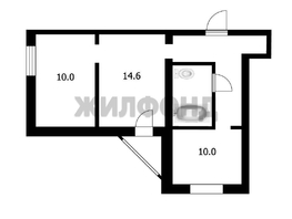 Продается 2-комнатная квартира Рубежная ул, 45.4 м², 3700000 рублей
