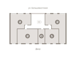 Продается 2-комнатная квартира ЖК Европейский берег, дом 44, 125.5 м², 18050000 рублей