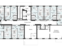 Продается 3-комнатная квартира ЖК Одоевский, дом 1, 75.2 м², 6987900 рублей