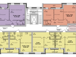 Продается 2-комнатная квартира ЖК Дивногорский, дом 24, 39.88 м², 4905240 рублей