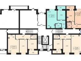 Продается 2-комнатная квартира ЖК Дивногорский, 2.0, 62.15 м², 6650000 рублей