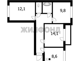 Продается 3-комнатная квартира Сибирская ул, 61.5 м², 10000000 рублей