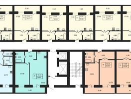 Продается 2-комнатная квартира ЖК Дивногорский, дом 43, 55.59  м², 6114900 рублей
