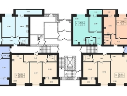Продается 2-комнатная квартира ЖК Квартал на Большой, дом 1, 42.1  м², 4670000 рублей