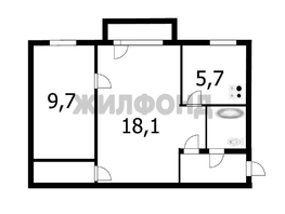 Продается 2-комнатная квартира Молодежи б-р, 42 м², 5300000 рублей